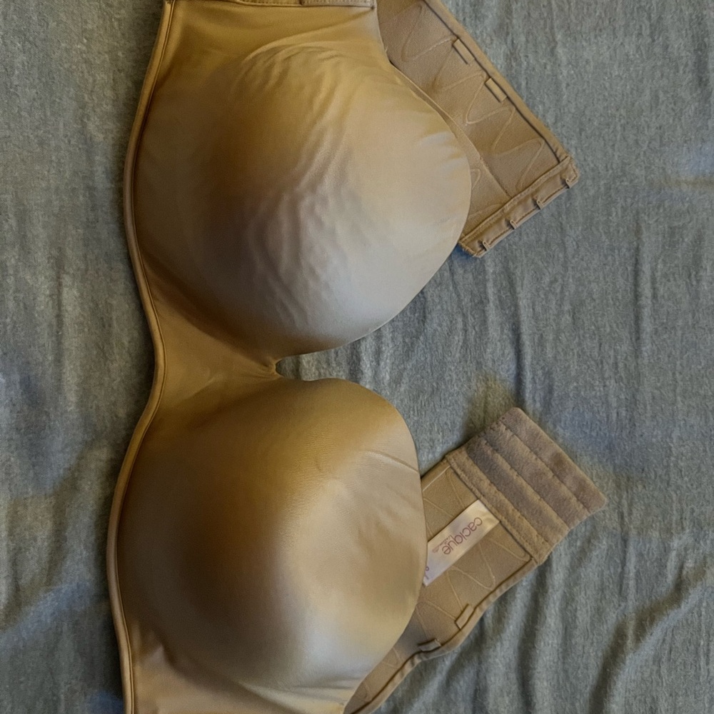 42D Lane Bryant cacique tan strapless bra